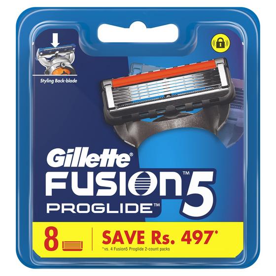 Imagem de 8 Recargas Gillette Fusion5 ProGlide para Barbeador Masculino