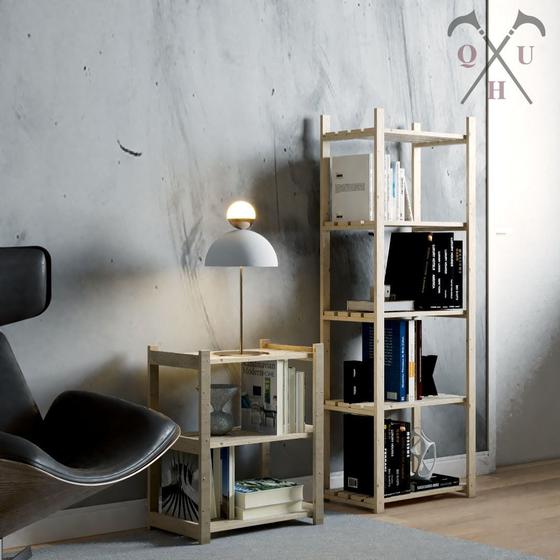 Imagem de 8 Tábuas Com Suporte Design Especial com Prateleira 140cm Multiuso