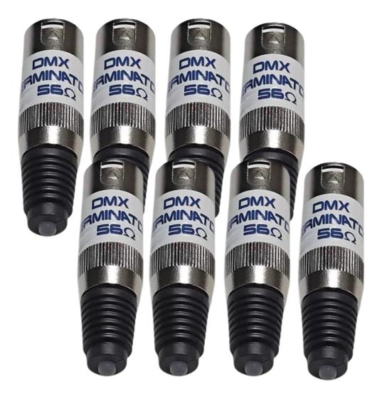 Imagem de 8 Terminador Dmx 56 Ohms Com Led Para Cabo Dmx Terminator Adicionar aos favoritos
