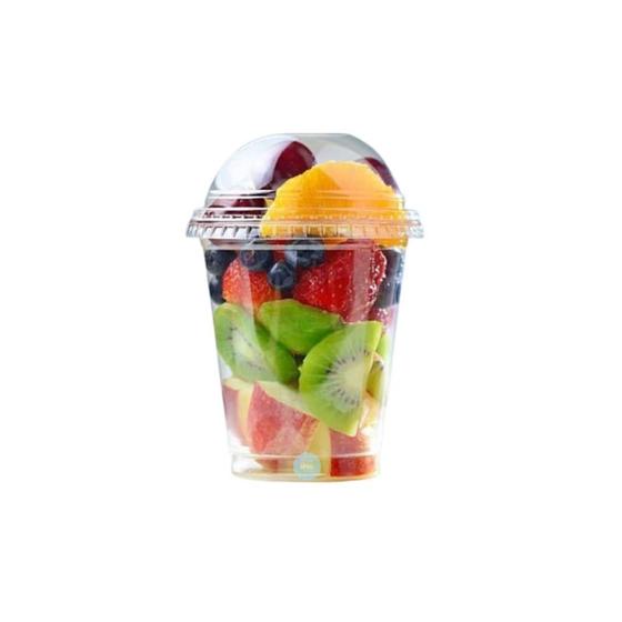 Imagem de 80 Copos Transparentes 300ml com Tampa Prafesta