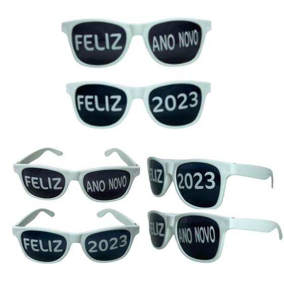 Imagem de 80 Óculos Personalizado Feliz Ano Novo 2023