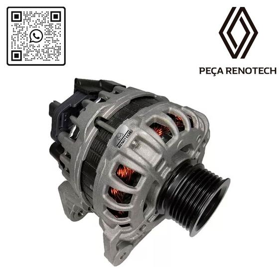 Imagem de 8200667607 - ALTERNADOR - MOTOR K4M 1.6 16V - BOSCH B3 90A 14v F000bl04 - SANDERO / DUSTER / MEGANE II / LOGAN