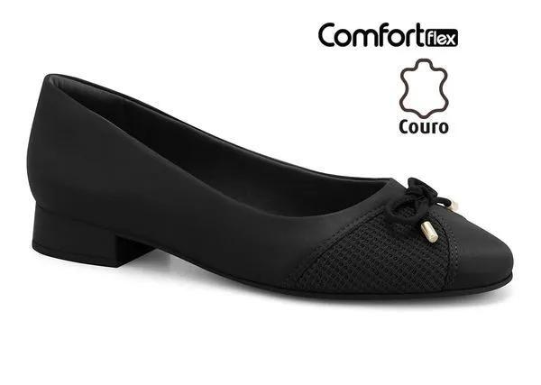 Imagem de 82303-sapatilha salto baixo comfortflex