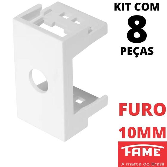 Imagem de 8un Módulo Saída De Fio Modulare Evidence Blanc Mais FAME