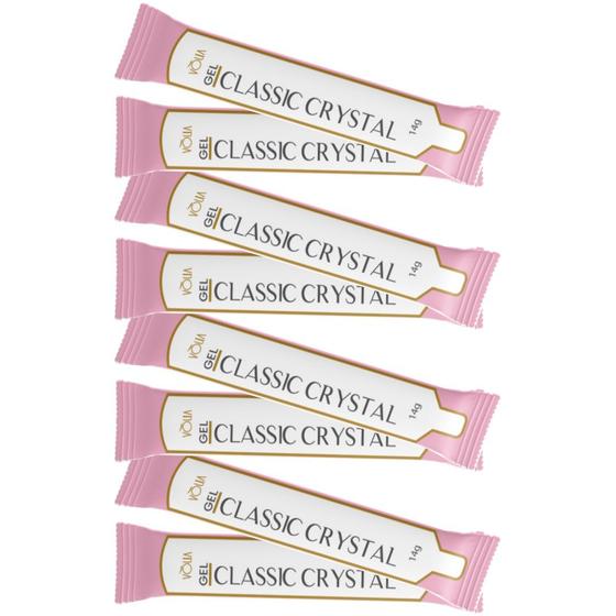 Imagem de 8UN Sache Gel Classic Crystal 14g Para Unhas Em Gel Volia