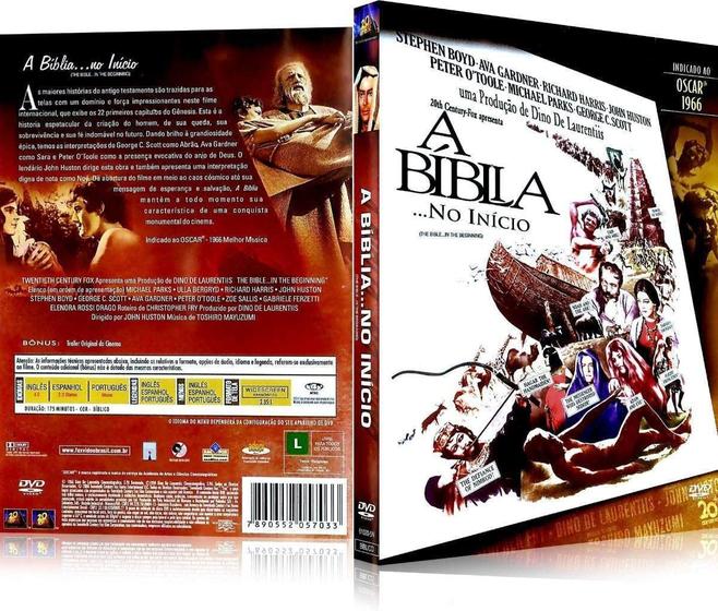 Imagem de a biblia no inicio dvd original lacrado