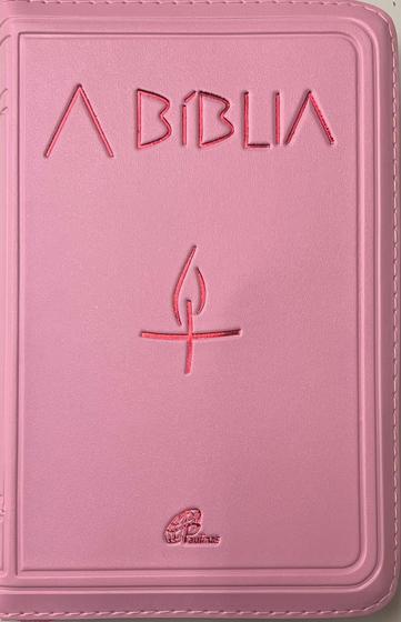 Imagem de A Bíblia - Zíper Rosa