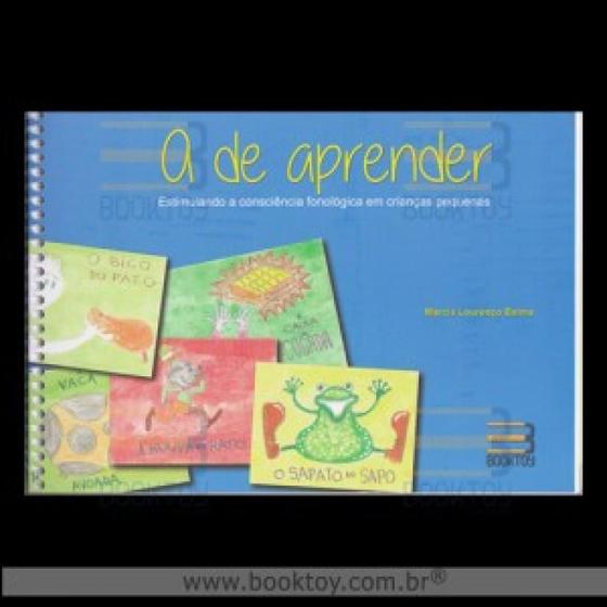 Imagem de A de aprender: estimulando a consciencia fonologica em criancas pequenas - BOOK TOY ED