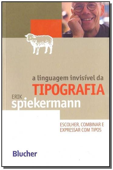 Imagem de A linguagem invisível da tipografia - BLUCHER                                           