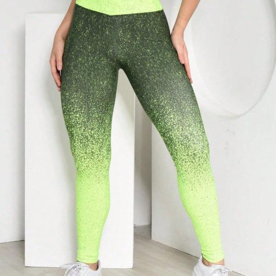 Imagem de A-Lows A&L Calça Legging Feminina Leg Suplex Fitness Estampadas Para Academia Treino Corrida Rosa Outras Cores