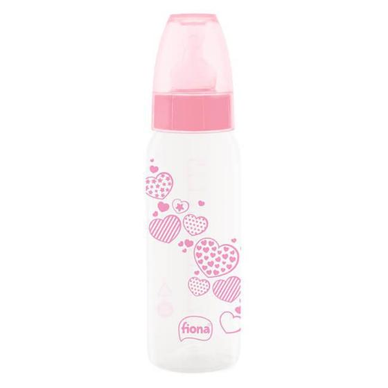 Imagem de A Mamadeira Clássica 240 ml Rosa 802430 Fiona