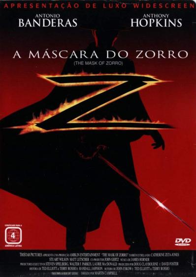 Imagem de A Mascara do Zorro dvd original lacrado