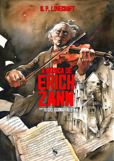 Imagem de A Música De Erich Zann, De Hp. P. Lovecraft, Gio Guimarães. Skript Editora, Capa Mole Em Português, 2021