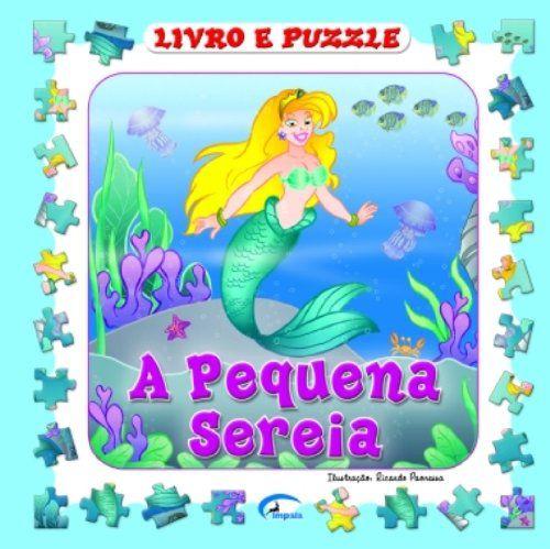 A Pequena Sereia: Livro e puzzle Menor preço em A Pequena Sereia: Livro e puzzle