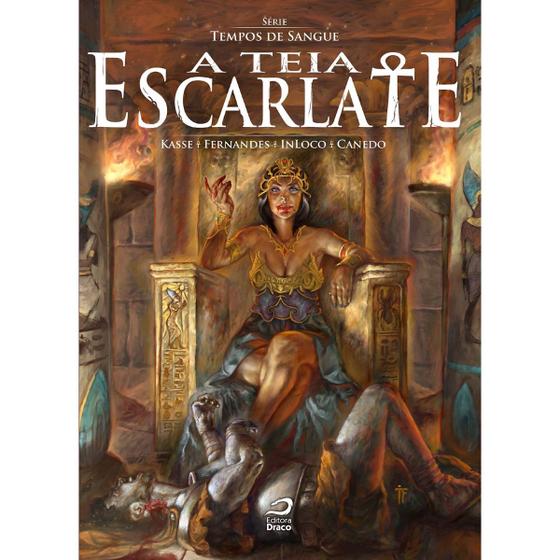 Imagem de A Teia Escarlate - HQ - Draco Editora