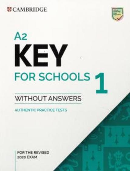 Imagem de A2 key for schools 1 rev exam 2020 sb w/o - CAMBRIDGE