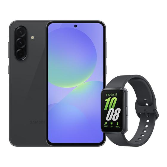 Imagem de A36 5G (256GB) - Preto + Galaxy Fit3 - Grafite