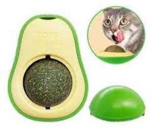 Imagem de Abacate De Brinquedo Para Gatos Original Com Catnip Erva Gato Natural