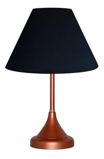 Abajur Com A Base em várias cores E Cúpula De Algodão preta ou branca - Ideal para Sala e Quarto Menor preço em Abajur Com A Base em várias cores E Cúpula De Algodão preta ou branca - Ideal para Sala e Quarto