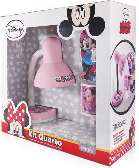 Imagem de Abajur Infantil Kit Quarto Minnie Bivolt Startec