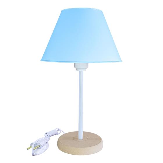 Imagem de Abajur Infantil Momy Menino Luminária para Quarto de Bebê  Cor Azul