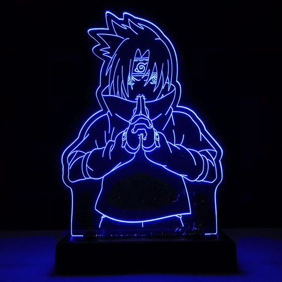 Imagem de Abajur Luminária LED Sasuke Decorativa Quarto