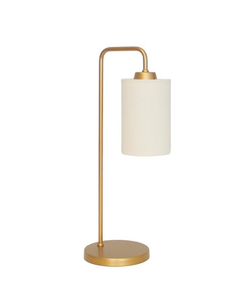 Abajur Luminária Mesa Retro Dourado Com Cúpula Cru. Menor preço em Abajur Luminária Mesa Retro Dourado Com Cúpula Cru.