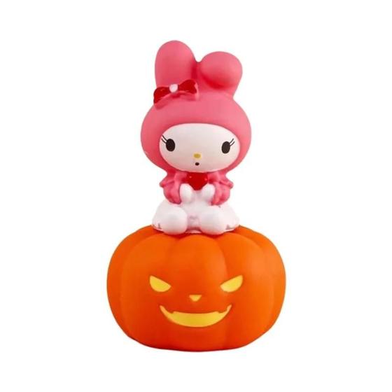 Imagem de Abajur Nuvem Hello Kitty Kawaii com LED - Luminária de Cabeceira Sanrio