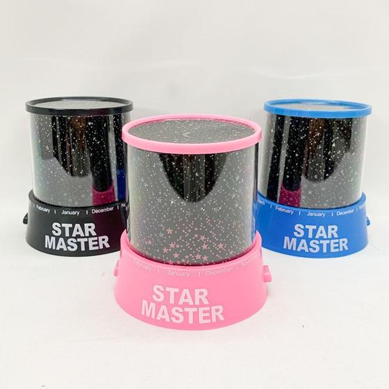 Imagem de Abajur Projetor Estrelas para Quarto Star Master Luminária Infantil Decoração