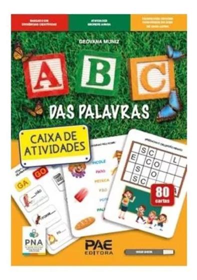 Imagem de Abc Das Palavras - Caixa De Atividades Sortido - PAE EDITORA E DISTRIBUIDORA