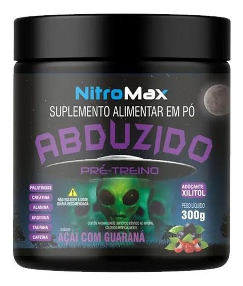 Imagem de Abduzido Pré Treino 300g Açaí C/ Guaraná -Fisionutri