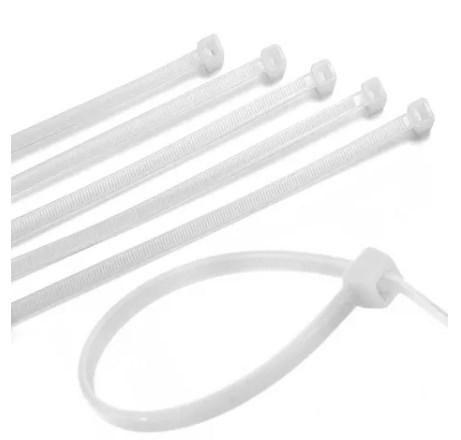 Imagem de Abraçadeira de Nylon 3,6 x 250mm com 100 Unidades