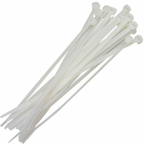 Imagem de Abracadeira Lacre Nylon 150x2.5mm Branca C/100 Pc Fertak