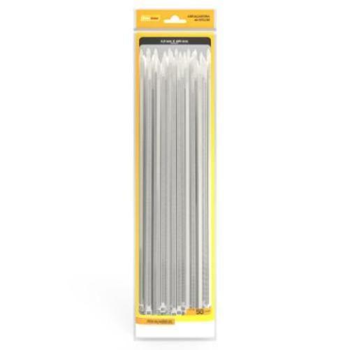 Imagem de Abraçadeira Nylon 4,8Mm X 400Mm Branco 50 Peças Enerbras