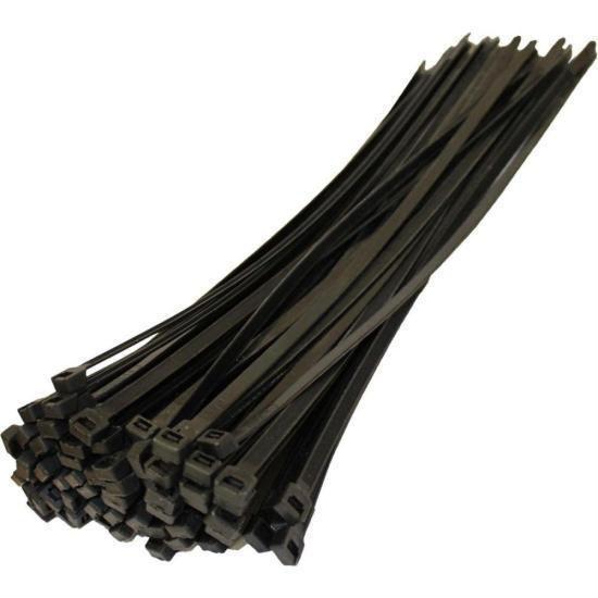 Imagem de Abraçadeira Nylon 6,0X300Mm Preta Storm - Pct / 100