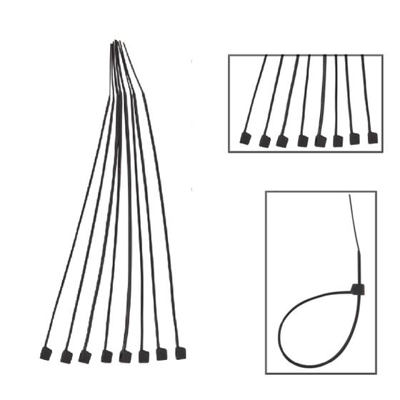 Imagem de Abraçadeira Nylon 7,6x400mm C/50 Pcs Fios Cabos