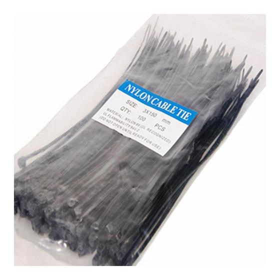 Abraçadeira Nylon com 100 Preta 3X150 Sun Special Menor preço em Abraçadeira Nylon com 100 Preta 3X150 Sun Special