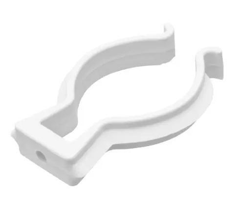 Imagem de Abraçadeira Plástica tipo U para Lâmpada Tubular T8 led / fluorescente FLP Branco