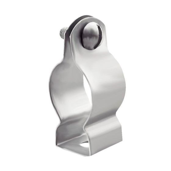 Imagem de Abracadeira Tipo ''D'' Inox Com Parafuso  1'' 10 Pecas A0012