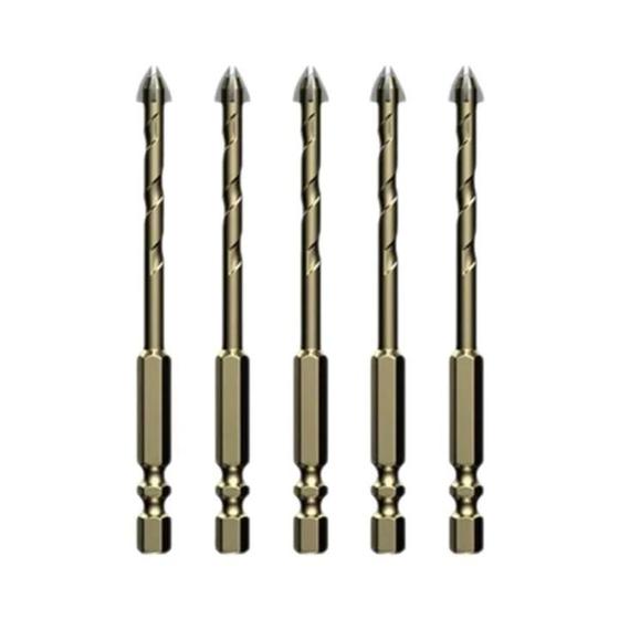 Imagem de Abridor de Furos para Telhas Overlord - Broca de 4 Bordas de Alta Dureza para Paredes
