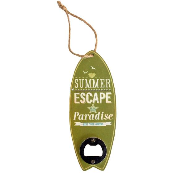 Abridor De Garrafa Para Parede Summer Escape Menor preço em Abridor De Garrafa Para Parede Summer Escape