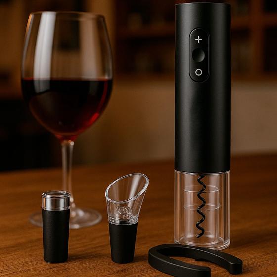 Imagem de Abridor De Vinho Com Cortador E Abridor Prático