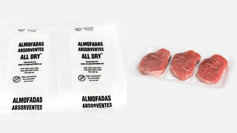 Imagem de Absorvente Alimentos Brasilpack 10x15 Milheiro