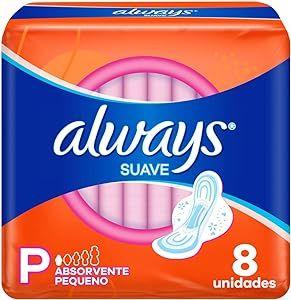 Imagem de Absorvente always super proteção suave c/abas c/8