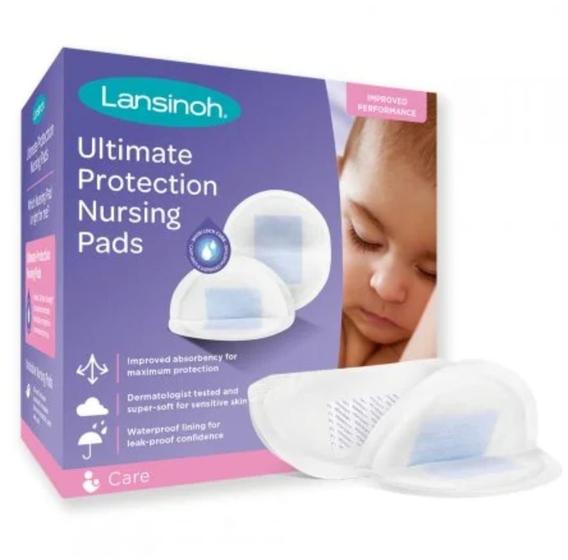 Imagem de Absorvente Descartável Para Seios com 24 Unidades Ultimate Protection Nursing Pads - Lansinoh