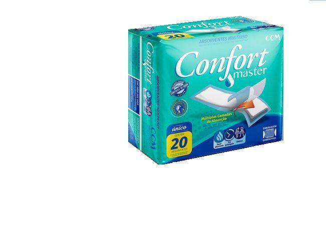 Imagem de Absorvente Geriatrico Confort Master s/ Fita 20 unidades