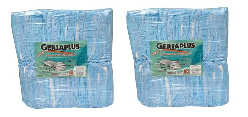 Absorvente geriátrico - Geriaplus - 100 Tiras / Unidades - BARATO Menor preço em Absorvente geriátrico - Geriaplus - 100 Tiras / Unidades - BARATO
