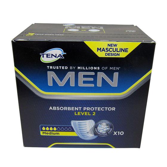 Imagem de Absorvente Incontinência Men Level 2 com 10un - Tena