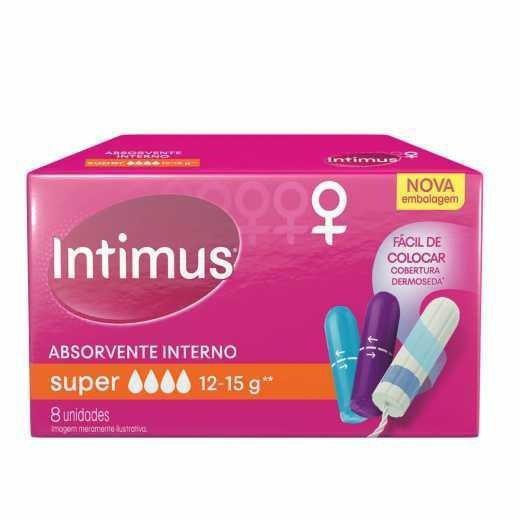 Imagem de Absorvente Interno Intimus Super - 08 Unidades