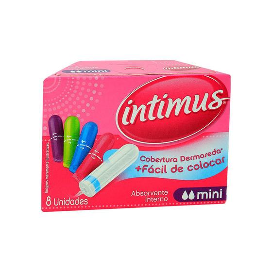 Imagem de Absorvente Interno Intimus Tamanho Mini 8 Und